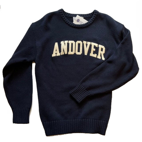 Classic Knit Varsity Sweater with Applique