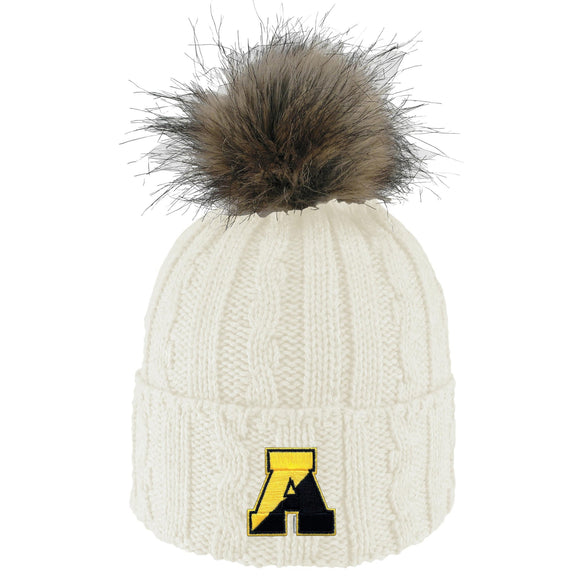 NEW! AHS Alps Cream Knit Cuff Hat
