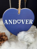 Andover Heart Stoneware Ornament