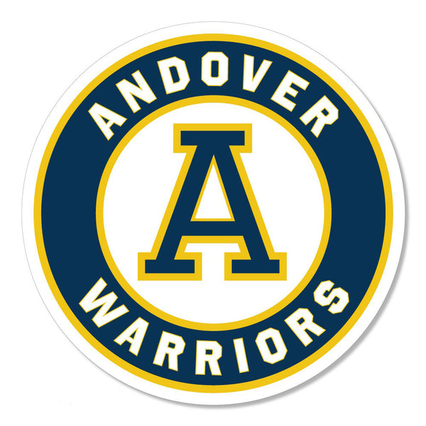 andover warriors football helmet Andover Warriors Car Magnet – Andover Collection