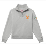 LADIES Pike Commemorative League Qtr. Zip Grey