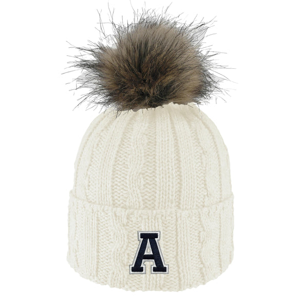NEW! Andover Alps Cream Knit Cuff Hat
