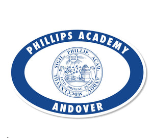 Phillips Academy Euro Car Magnet