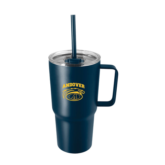 AHS Travel Mug with Handle & Straw