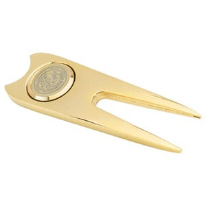 Gold Tone Plated Divot Repair Tool