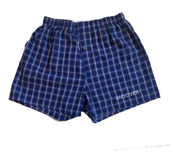 Mens Andover Plaid Boxer Shorts