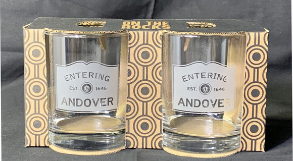 Entering Andover Rocks Glass Set of 2