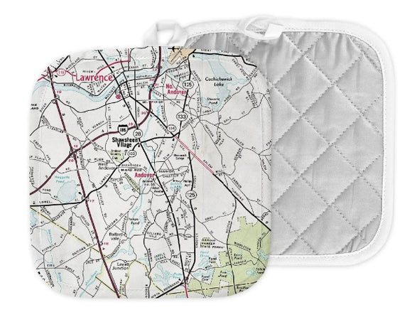 Andover Vintage Map Hot Pad