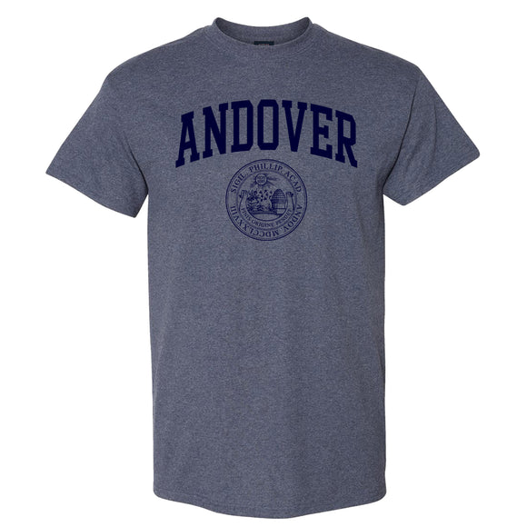 Men's Navy Heathered Retro T-Shirt