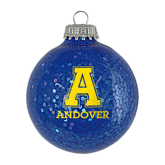 AHS Sparkle Glass Ornament